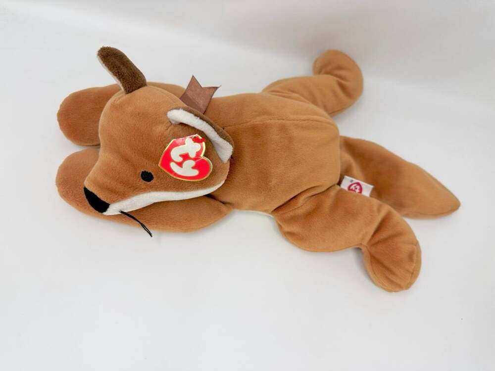 Ty Pillow Pals Foxy the Fox Plush 13" Stuffed Animal 1997 Vintage Lovey Toy